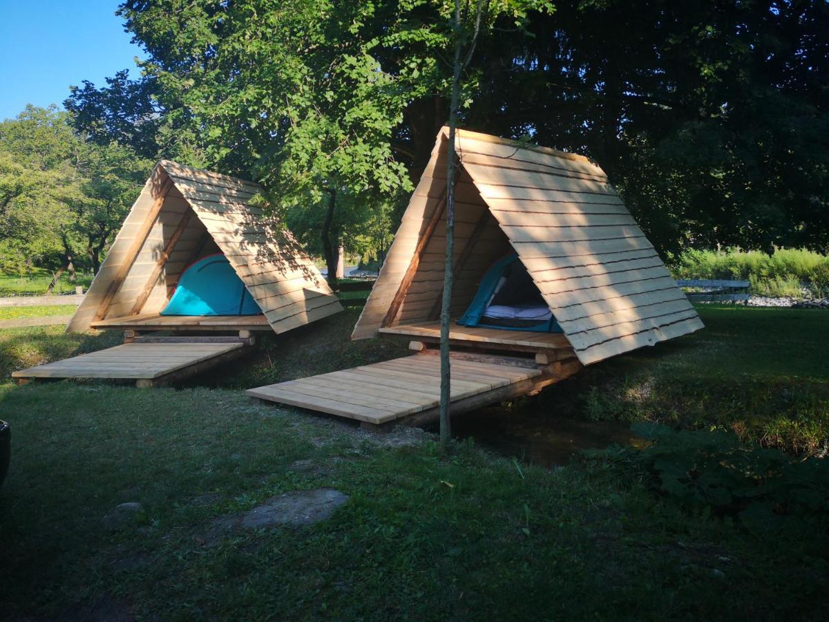 Kamp Na Otoku - Ljubno Ob Savinji Hotel Екстериор снимка