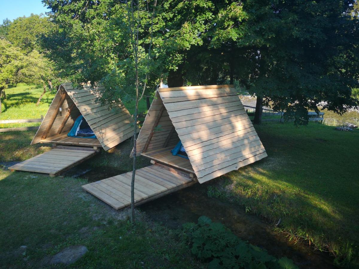 Kamp Na Otoku - Ljubno Ob Savinji Hotel Екстериор снимка