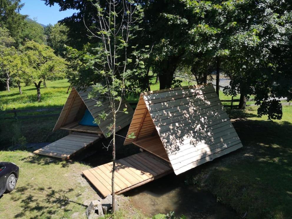 Kamp Na Otoku - Ljubno Ob Savinji Hotel Екстериор снимка