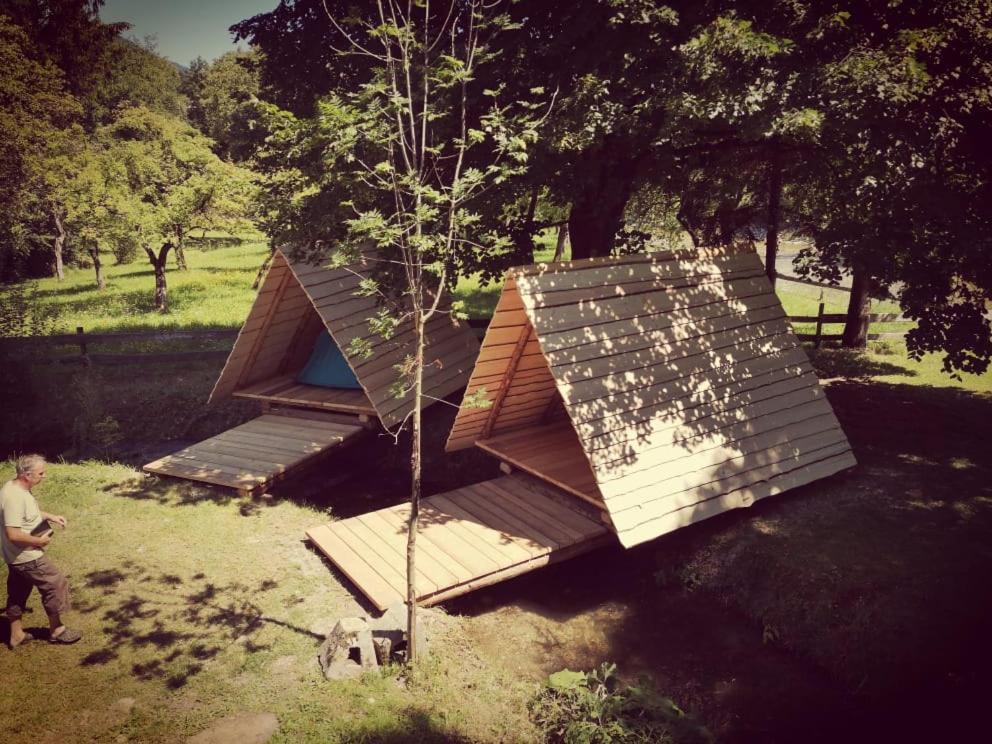 Kamp Na Otoku - Ljubno Ob Savinji Hotel Екстериор снимка