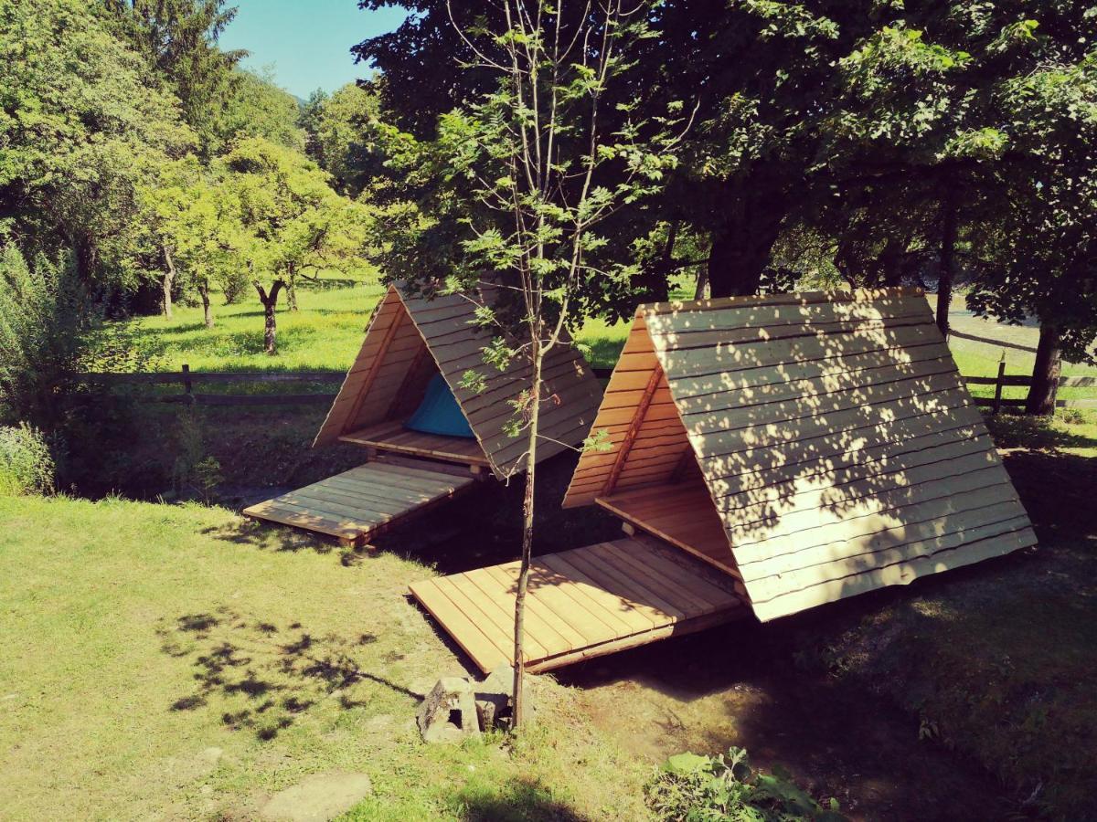 Kamp Na Otoku - Ljubno Ob Savinji Hotel Екстериор снимка