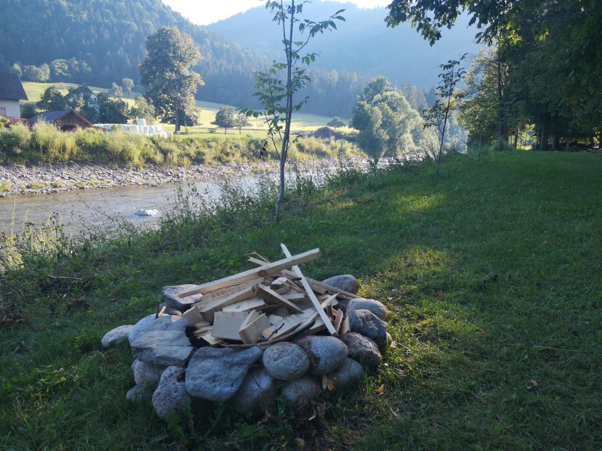 Kamp Na Otoku - Ljubno Ob Savinji Hotel Екстериор снимка