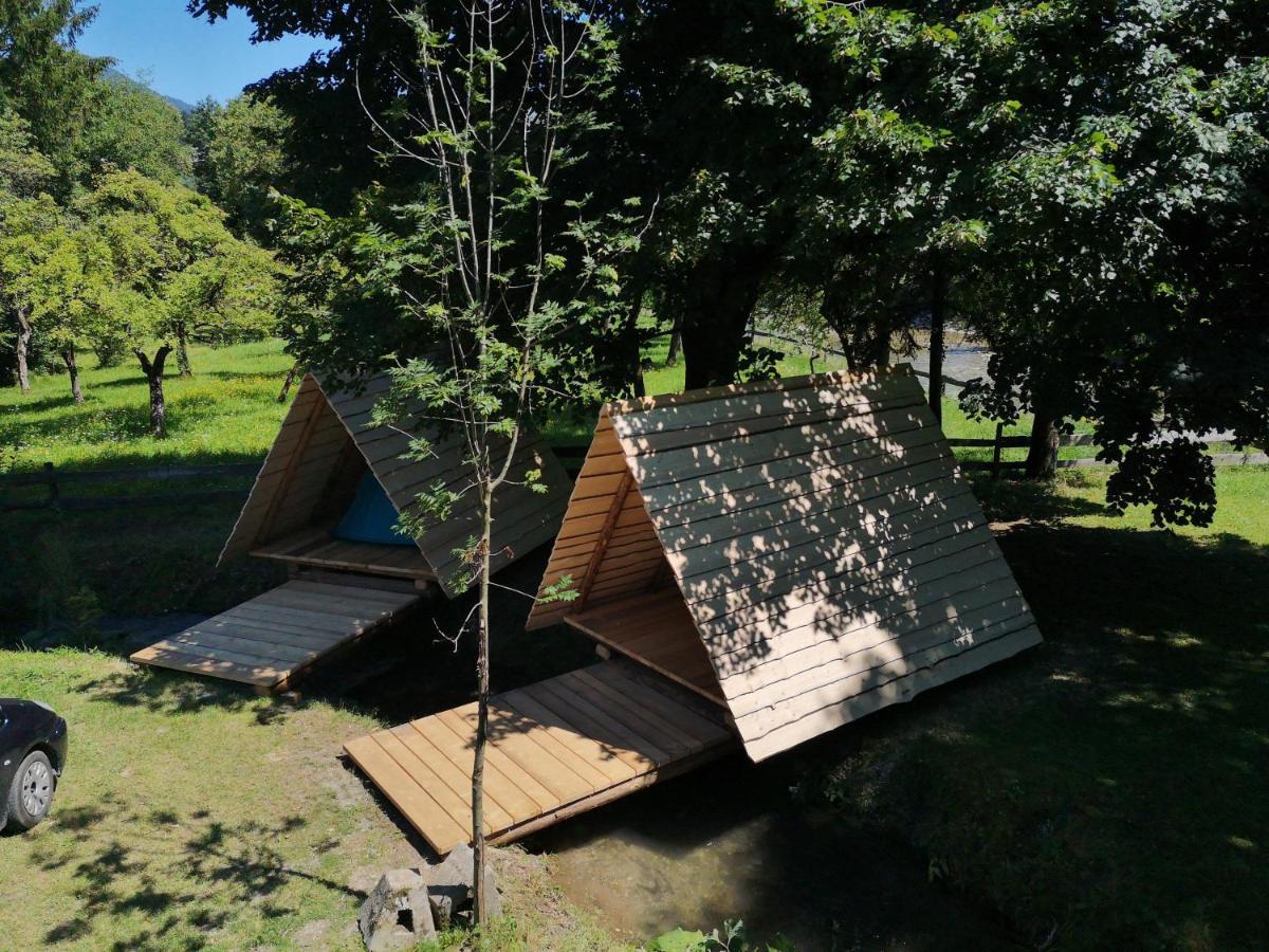 Kamp Na Otoku - Ljubno Ob Savinji Hotel Екстериор снимка