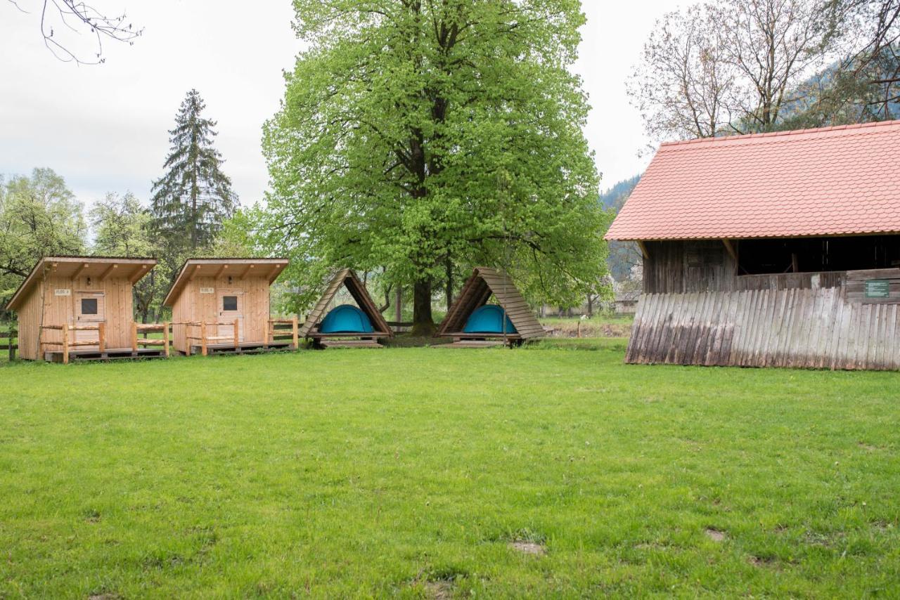 Kamp Na Otoku - Ljubno Ob Savinji Hotel Екстериор снимка