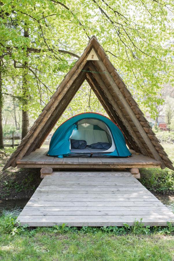 Kamp Na Otoku - Ljubno Ob Savinji Hotel Екстериор снимка