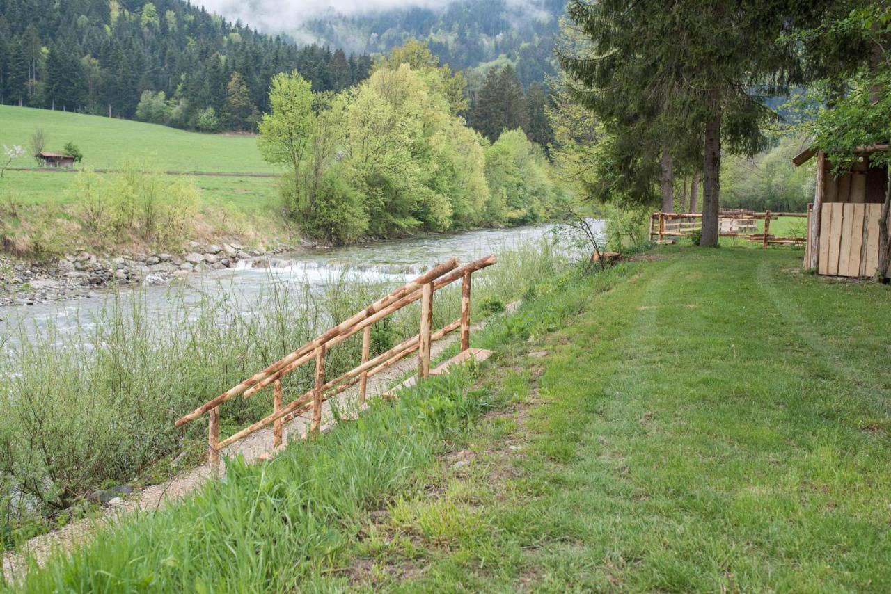 Kamp Na Otoku - Ljubno Ob Savinji Hotel Екстериор снимка