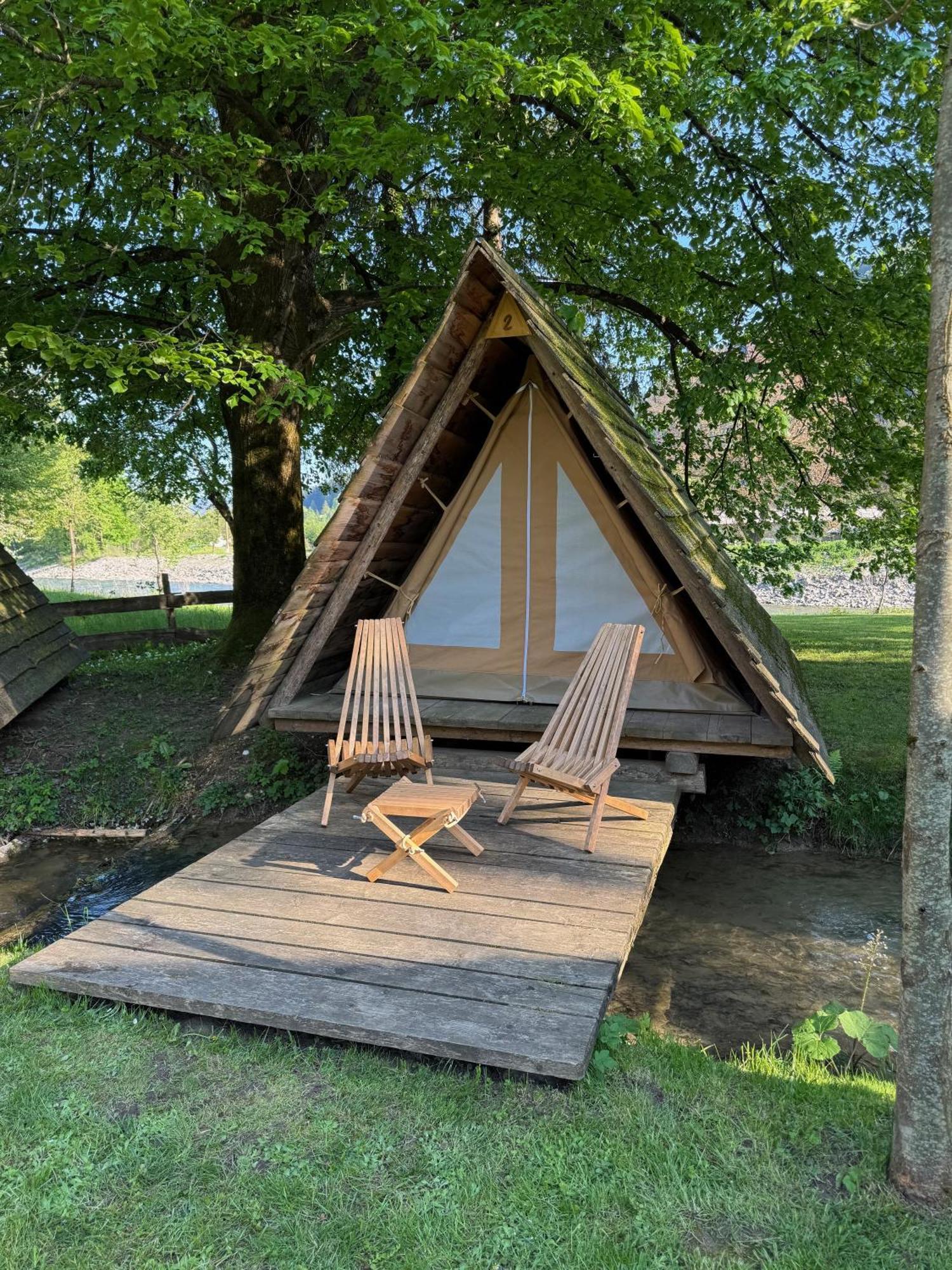 Kamp Na Otoku - Ljubno Ob Savinji Hotel Екстериор снимка