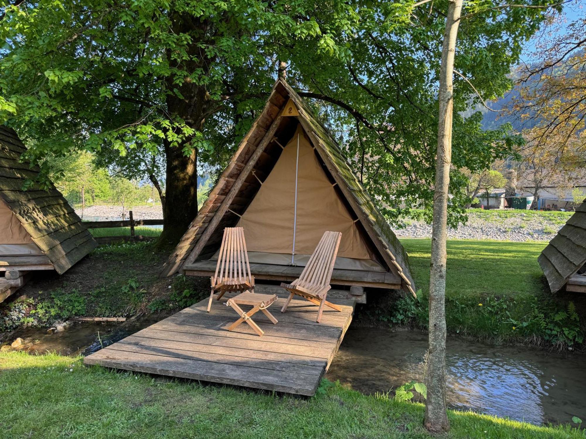 Kamp Na Otoku - Ljubno Ob Savinji Hotel Екстериор снимка